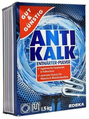 Z NIEMIEC G&G Anti - Kalk Pulver Odkamieniacz do Pralki 1,5 kg