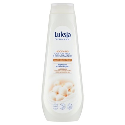 Luksja Cotton Milk Kremowy płyn do kąpieli