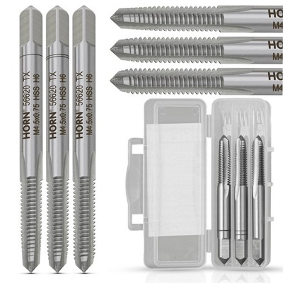 GWINTOWNIK M4.5 HSS GWINT M4.5x0.75 mm. 3 SZT