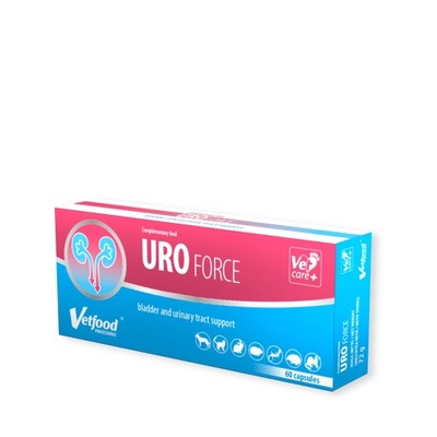 VETFOOD UROFORCE 60 KAPS