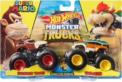 ZESTAW MONSTER TRUCKS POJAZD 2-PACK HOT WHEELS