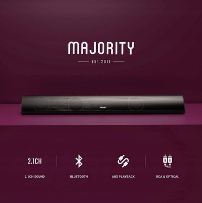 Soundbar Majority Snowdon II BT AUX RCA JACK