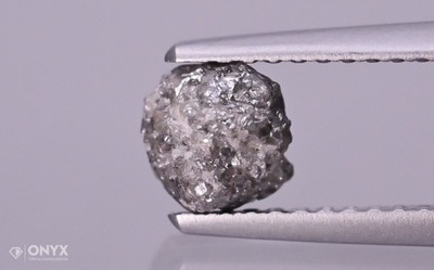 Diament srebrna bryłka 5,5x5 mm