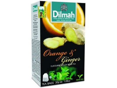 Herbata DILMAH Orange Ginger 20 torebek