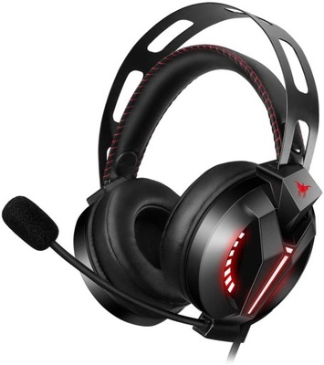 SŁUCHAWKI GAMINGOWE HEADSET GRACZA PC PS4 XBOX LED