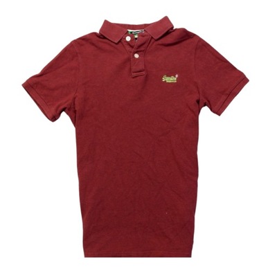 SUPERDRY _ PIĘKNA KOSZULKA POLO Z LOGO _ M/L