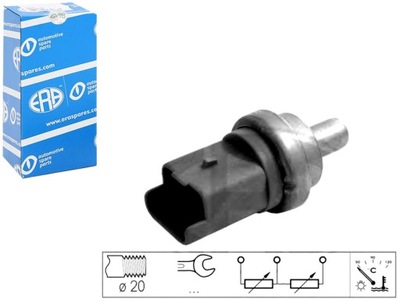 Era датчик температури рідина радіатора 330742a 33 фото №1