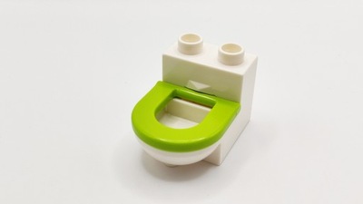 Klocki Lego duplo toaleta wc sedes ubikacja