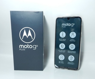 Motorola Moto G8 Plus 4 GB / 64 GB niebieski