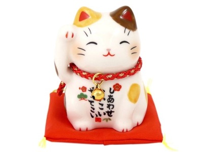 Figurka Maneki Neko Shiawase Migi