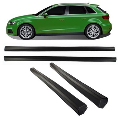 SPOILERY ПОРОГУ AUDI A3 8V SPORTBACK 16-20