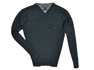 TOMMY HILFIGER Premium Cotton Sweter Męski / M