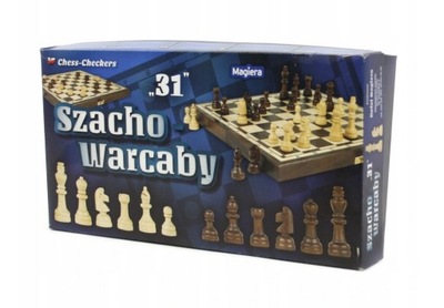 SZACHO - WARCABY 31cm Magiera