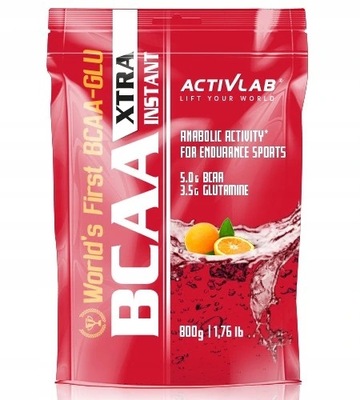 ACTIVLAB BCAA XTRA INSTANT 800g GLUTAMINA AMINO