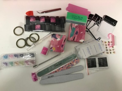 COSCELIA zestaw akcesoria do paznokci żelowych