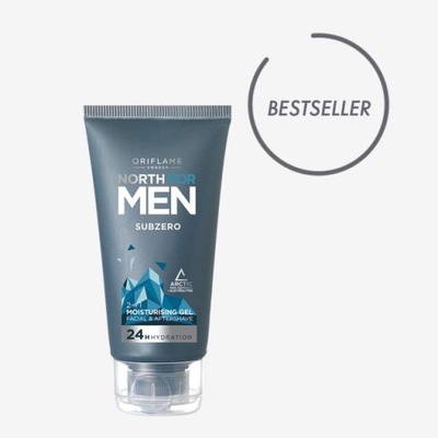 Balsam po goleniu Oriflame Subzero North FOR MEN