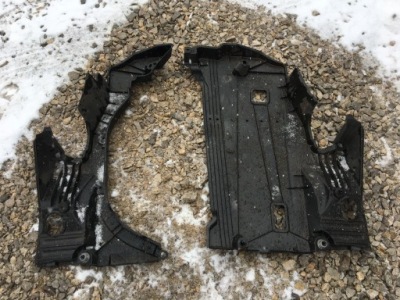 Защита подвеска задняя l/p kombi corolla xii e21 18- фото №1