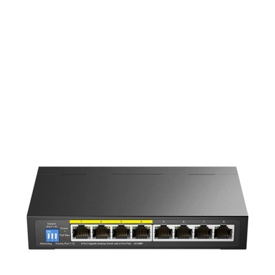CUDY Przełącznik GS1008P 8-Port Gigabit PoE+ Switch 60W