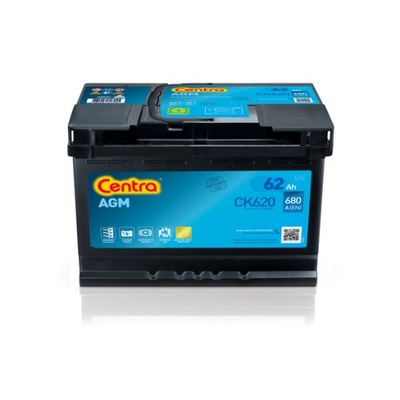 BATTERY CENTRA AGM CK620 12V 62AH 680A  