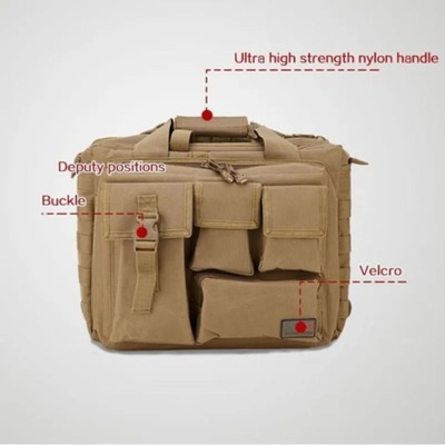 Nowa plecak wojskowy taktyczna Molle nylonowa torba listonoszka na ramię