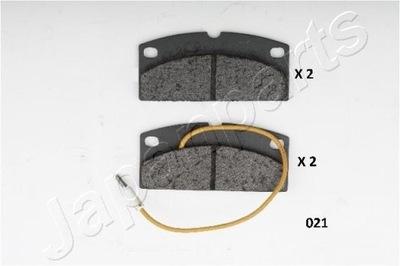 ZAPATAS DE FRENADO AIXAM PARTE DELANTERA 400/500/721/NOVA PA-021AF  