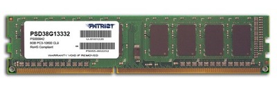 Pamięć RAM PATRIOT DDR3 8GB SIGNATURE 1333MHz CL9