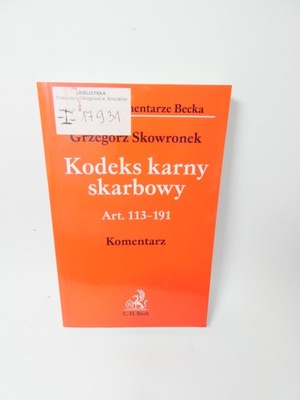 Kodeks karny skarbowy Skowronek