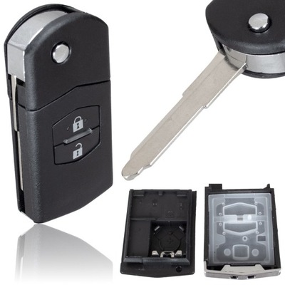 Корпус ключ pilot do mazda 2 3 5 6 cx-5 cx-7 mx-5 rx-8 фото №1