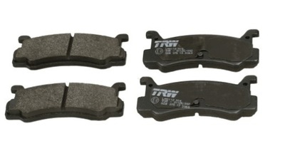 Гальмівні колодки гальмівні задні mazda mx-3 -98 фото №1