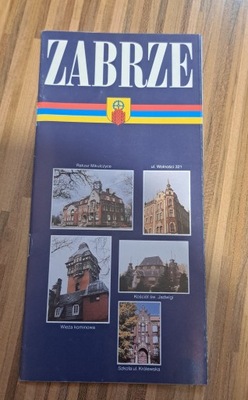 Zabrze stara ulotka lata 90-te