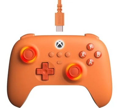 Gamepad 8BitDo Ultimate C Wired Pomarańczowy do PC, Xbox Series / One