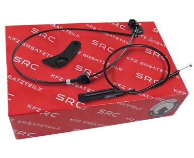 Кронштейн ручка + 2x трос відкривання капот bmw 5 e39 95-04 фото №1