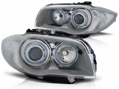 ФОНАРИ РЕФЛЕКТОРЫ BMW E87 E81 04-11 RINGI CHROME FK