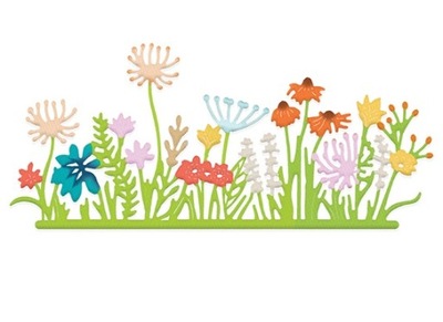 WYKROJNIK DPCRAFT SIZZIX KWIETNA ŁĄKA JCMA-226