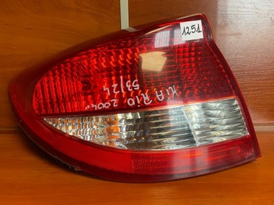 Kia rio i sedan лампа задняя левая левый задняя фото №1
