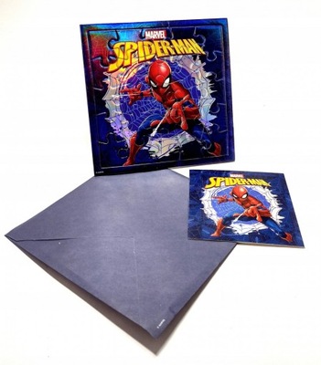 Marvel Spider-man Puzzle Card