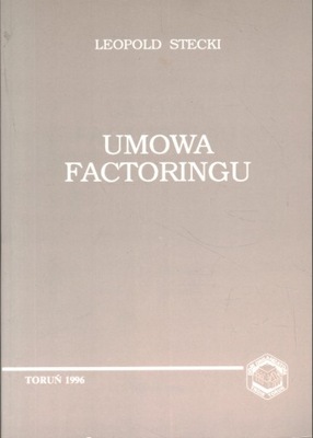 UMOWA FACTORINGU - LEOPOLD STECKI