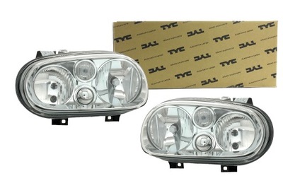 JUEGO FAROS MAN/ELE H1+H7 VW GOLF IV 98-03 TYC  