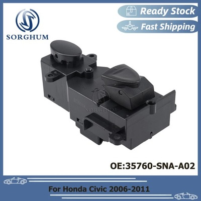 СТЕКЛА ДВЕРЬ ПИТАНИЯ 2006-2001 ДЛЯ HONDA CIVIC 35760SNAA02 35760-SNA-A02ZA