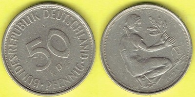 RFN - 50 Pfennig 1971 r. D