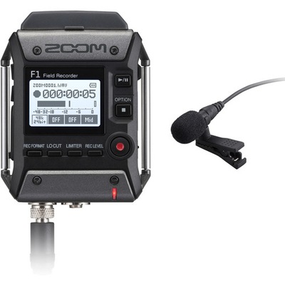 Zoom F1-LP - rejestrator audio z mikrofonem