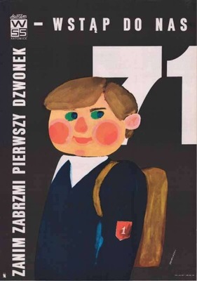 plakat Marek Mosiński Społem WSS Katowice 1971, A1
