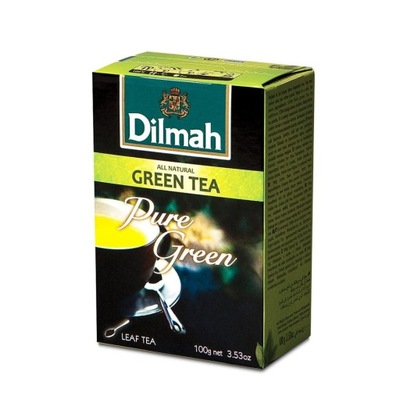 Sypka ZIELONA HERBATA 100g PURE GREEN DILMAH