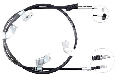 CABLE FRENOS DE MANO HONDA CIVIC VII 01-05 LT A.  