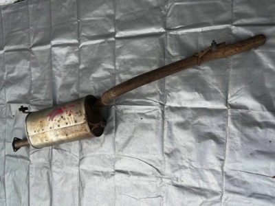 Fullback l200 вихлоп гасник 2.4 2015- фото №1