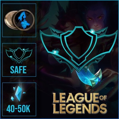 LEAGUE OF LEGENDS 40-50k BE KONTO LOL SMURF EUNE BEZPIECZNE