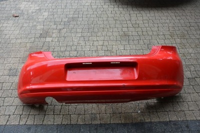 Бампер задняя задний vw polo 6r фото №1