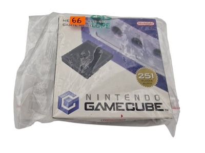 ORYGINALNA KARTA PAMIĘCI NINTENDO GAMECUBE 251 KARTON BOX