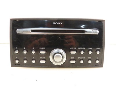 Радио sony ford focus mk2 разкодированный 4m5t18c815bh фото №1