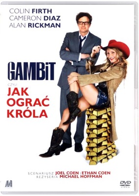 GAMBIT, CZYLI JAK OGRAĆ KRÓLA (DVD)